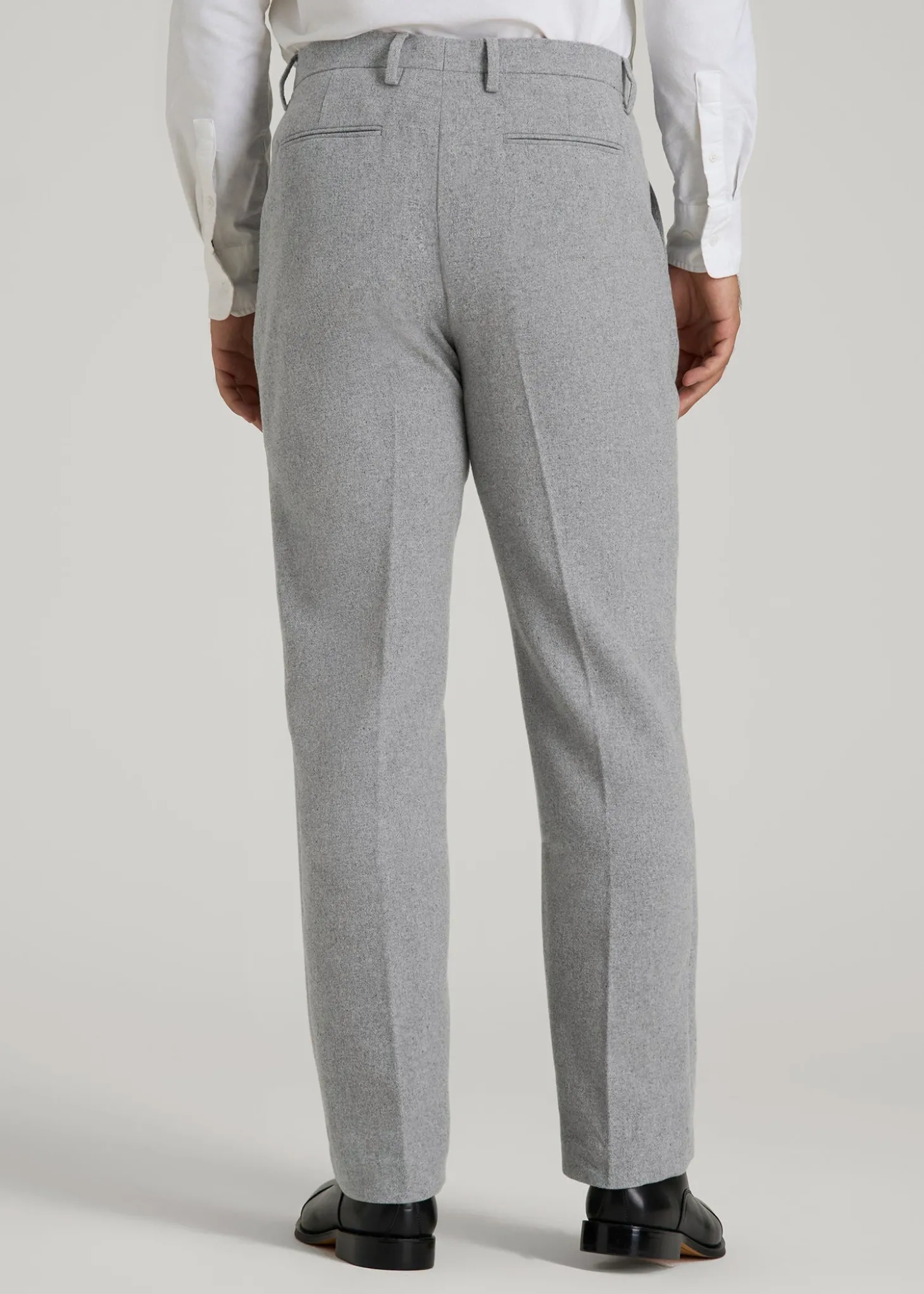 Wool Blend Dress Pants for Tall Men