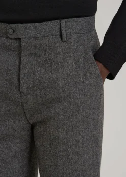 Wool Blend Dress Pants for Tall Men