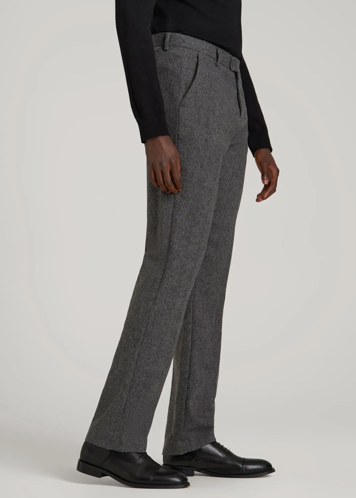 Wool Blend Dress Pants for Tall Men