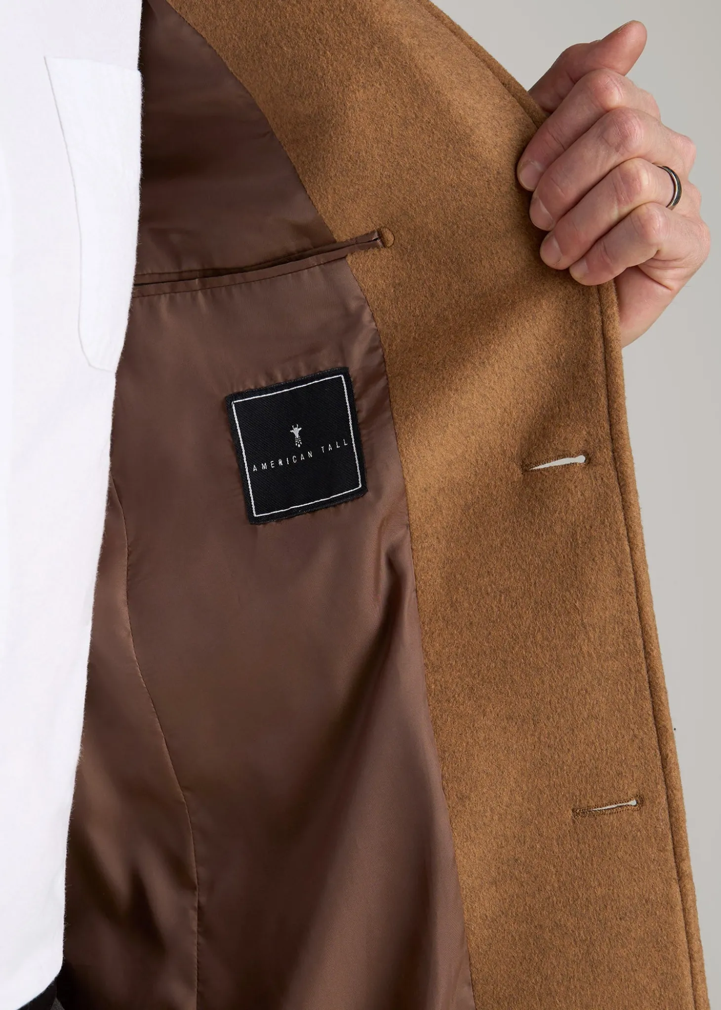 Wool Coat for Tall Men